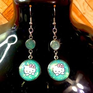 Custom Made hello kitty earrings